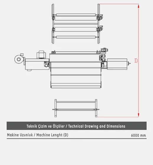 S11 Yarma Makinesi - Teknik Çizim 2